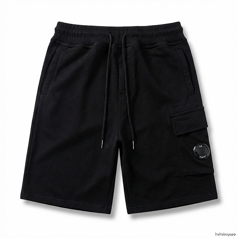 C.P. workwear style black shorts