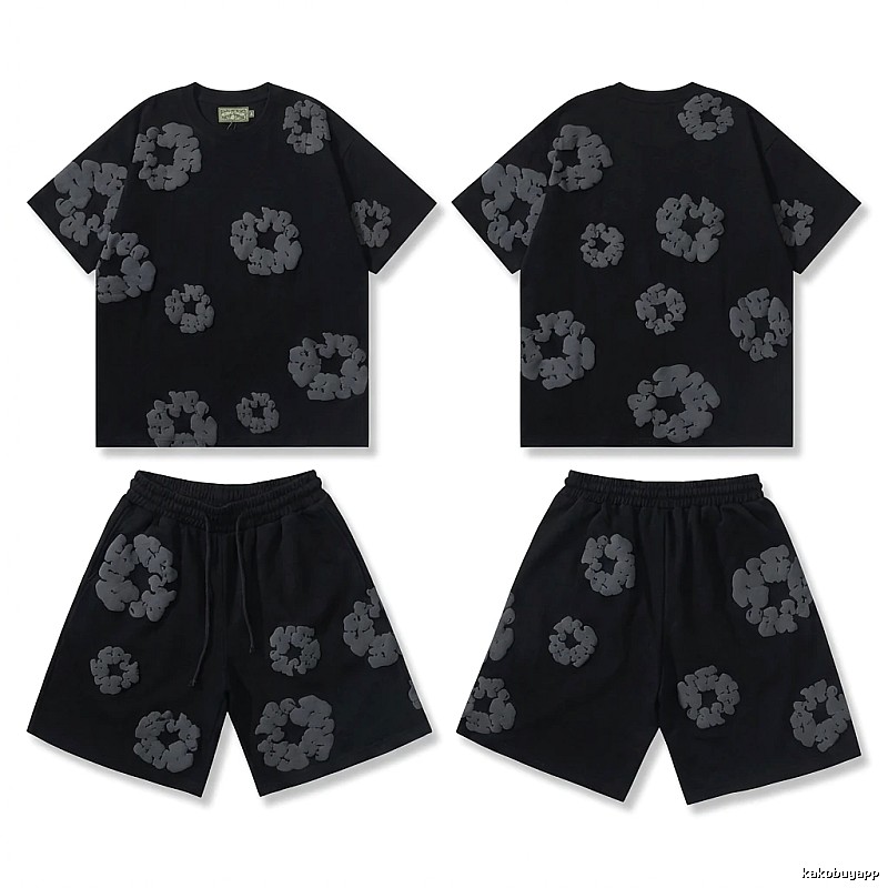 DENIM TEARS Printed Casual Black Suit