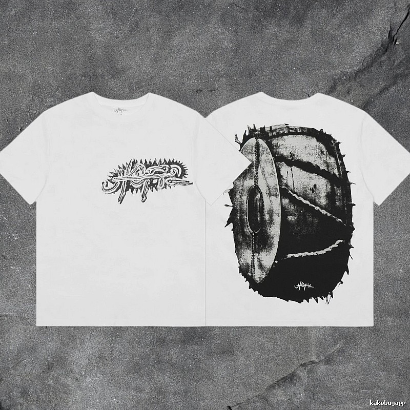 Denim Tears White Graphic T-Shirt Weekend Wear