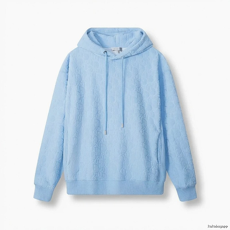 Dior's classic light blue hoodie