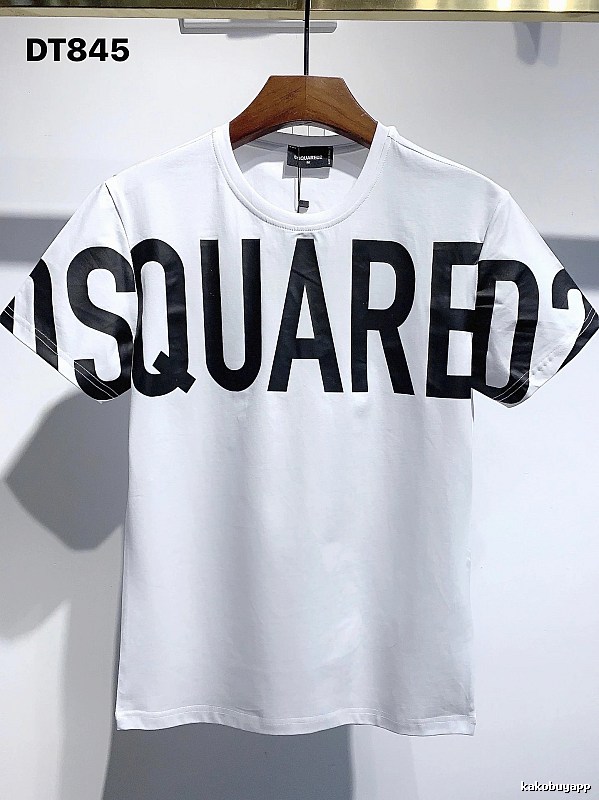 DSQUARED2 Lettering Street Style White T-shirt