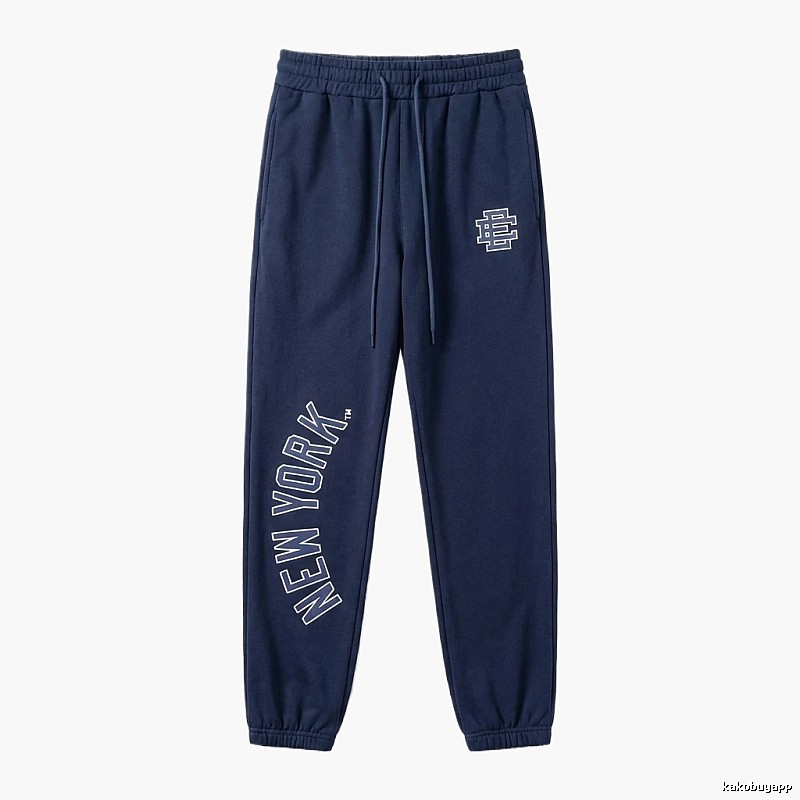 Eric Emanuel New York Style Navy Blue Sweatpants