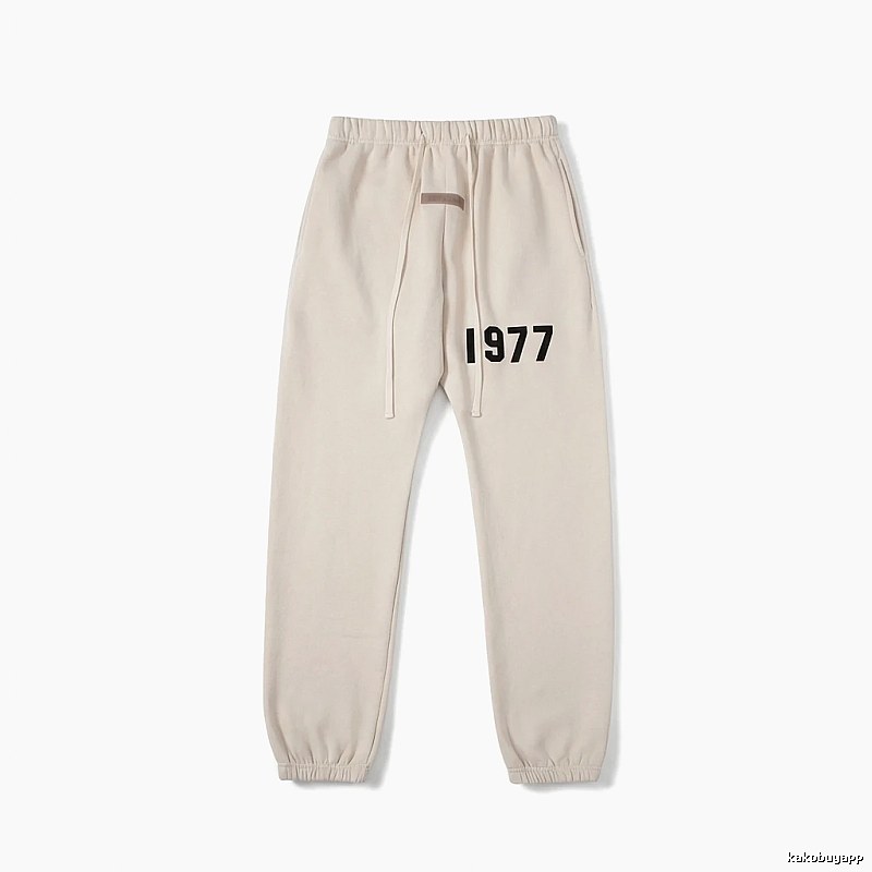 ESSENTIALS 1977 Minimalist Style Beige Pants