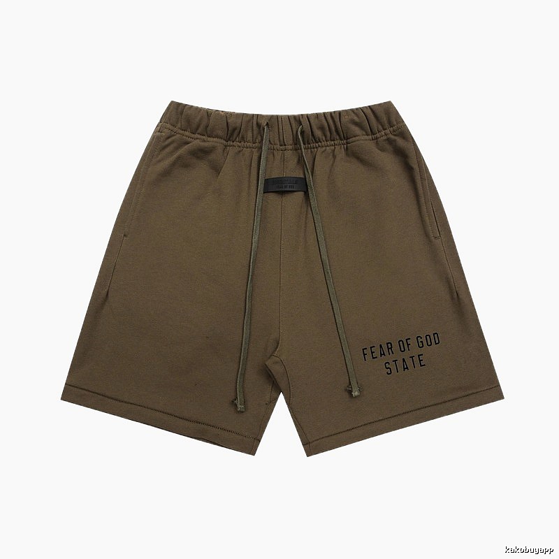 ESSENTIALS Casual Khaki Shorts