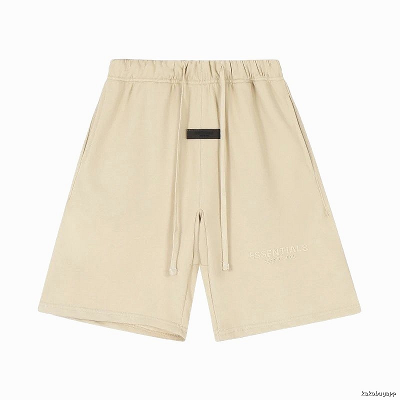 ESSENTIALS casual style beige shorts