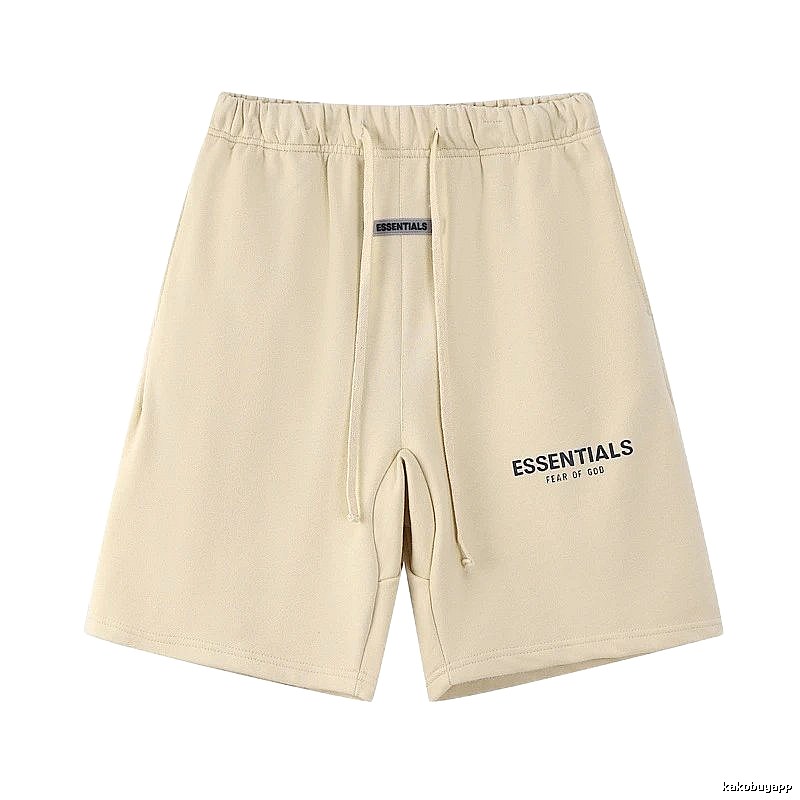 ESSENTIALS minimalist style beige shorts