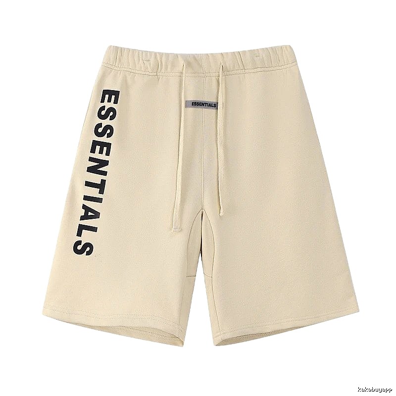 ESSENTIALS minimalist style beige shorts