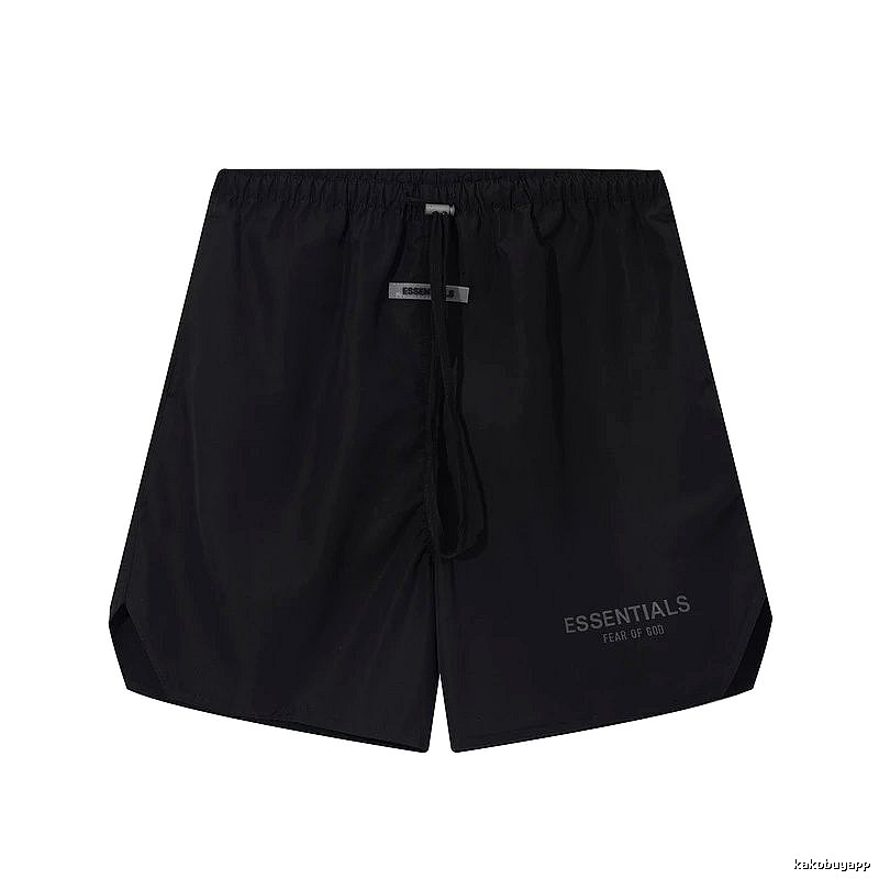 ESSENTIALS minimalist style black shorts