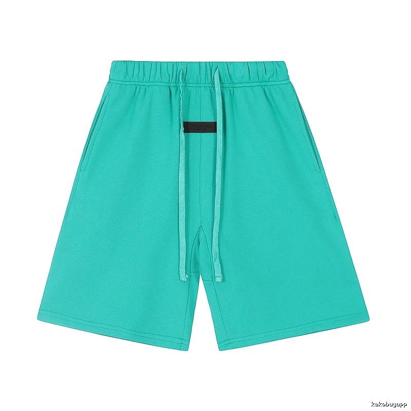 ESSENTIALS Minimalist Style Lake Blue Shorts