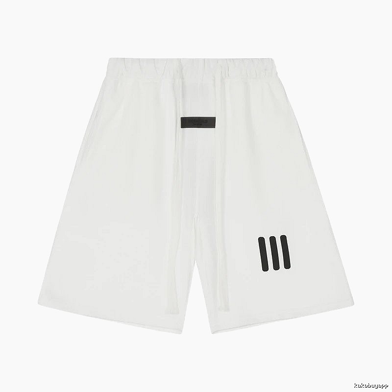 ESSENTIALS minimalist style white shorts