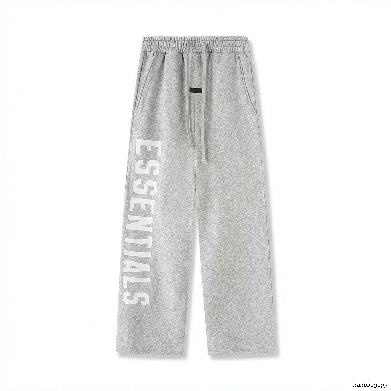 ESSENTIALS Simple Style Gray Sweatpants