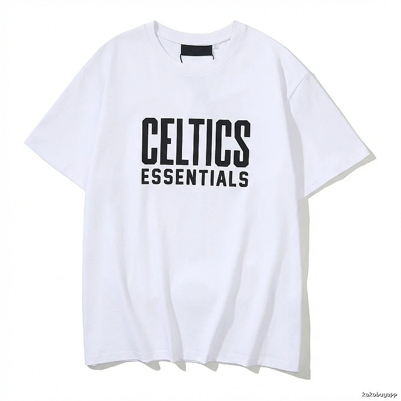 ESSENTIALS Simple Style White T-shirt