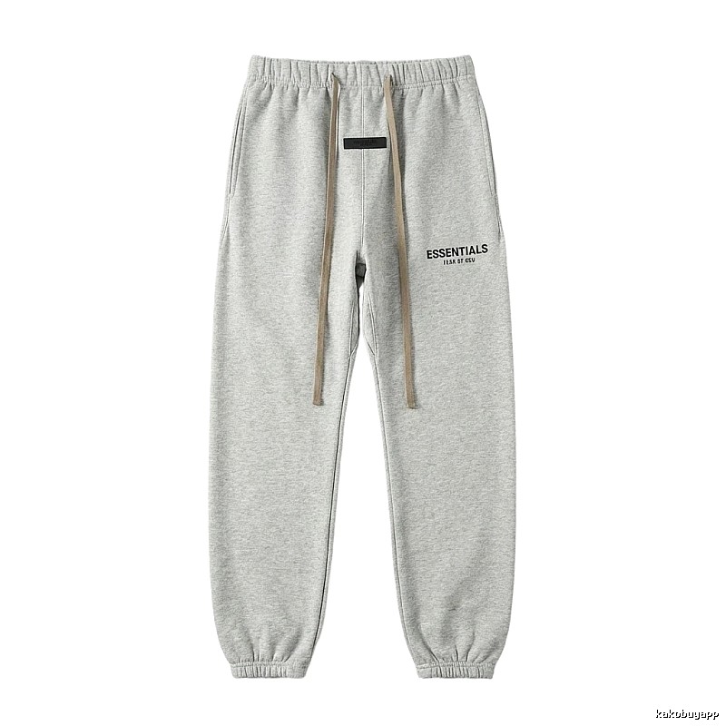 ESSENTIALS Trendy Brand Light Gray Sweatpants