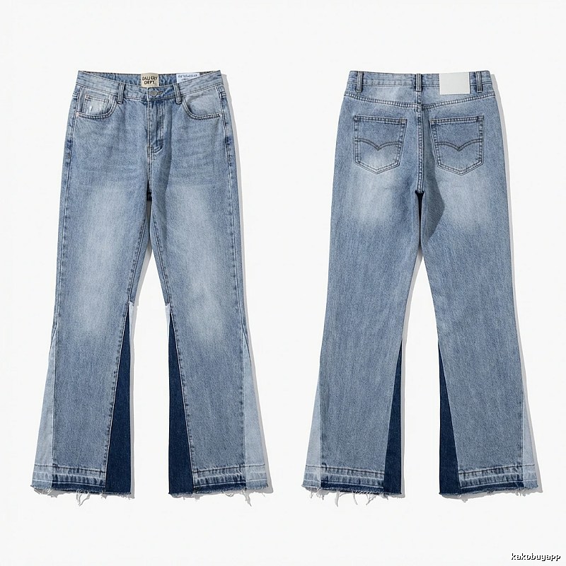 Gallery Dept. distressed light blue jeans