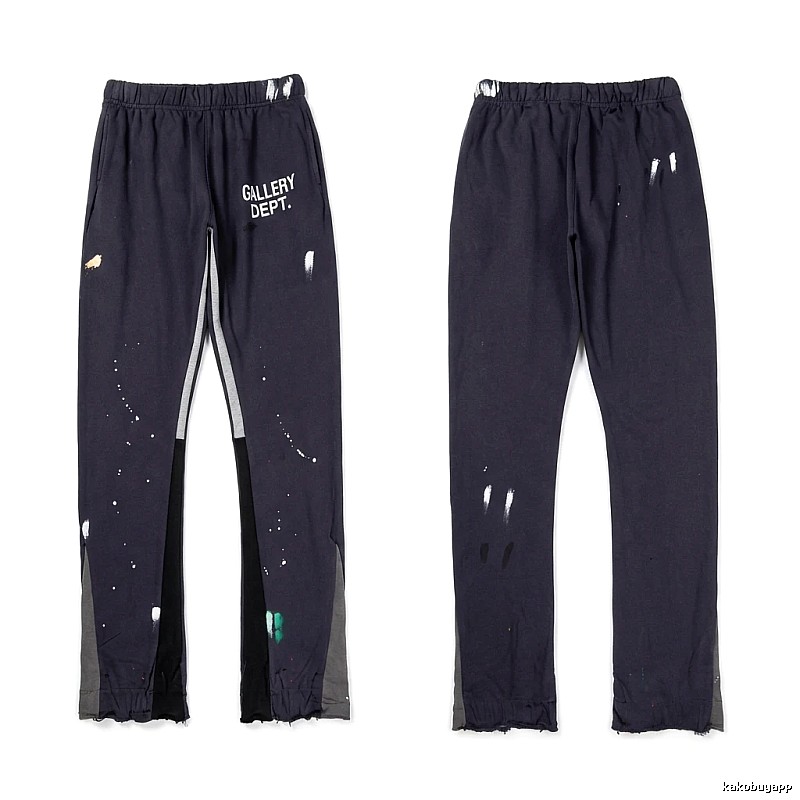 Gallery Dept Graffiti Style Black Pants