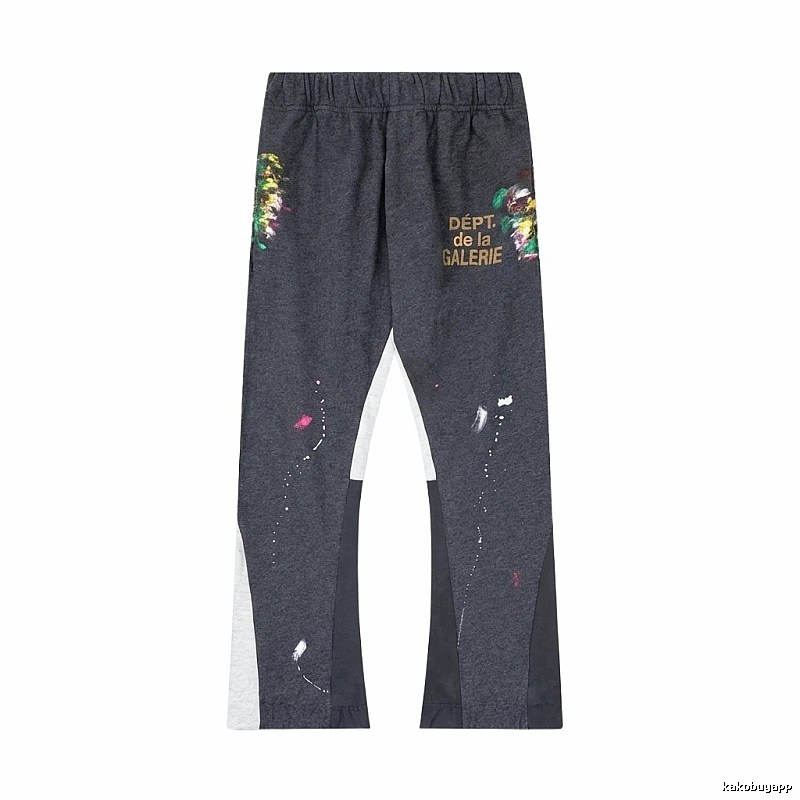 Gallery Dept Graffiti Style Dark Grey Pants