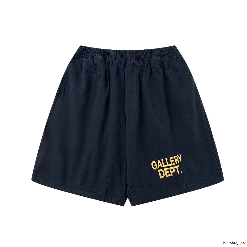 Gallery Dept Retro Style Black Shorts