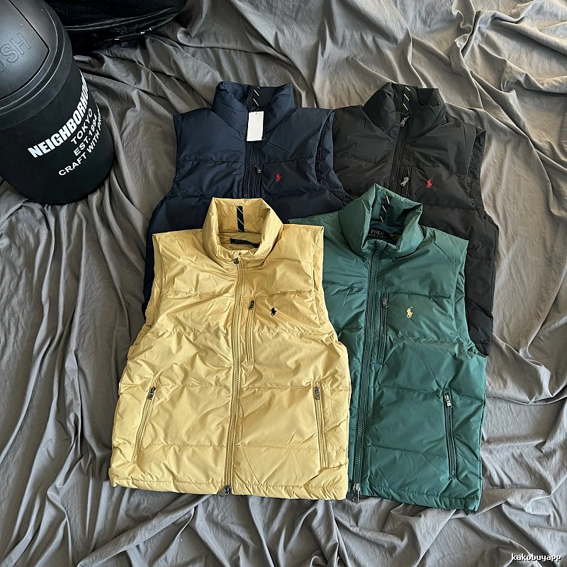 Gift Styling AMI Down Vest with Beige Finish