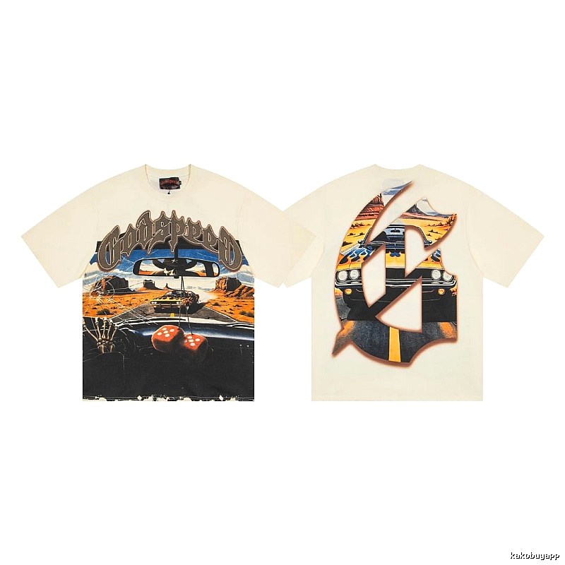 Godspeed Highway Style Off-white T-shirt