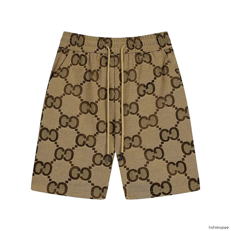 Gucci Double G Brown Retro Shorts