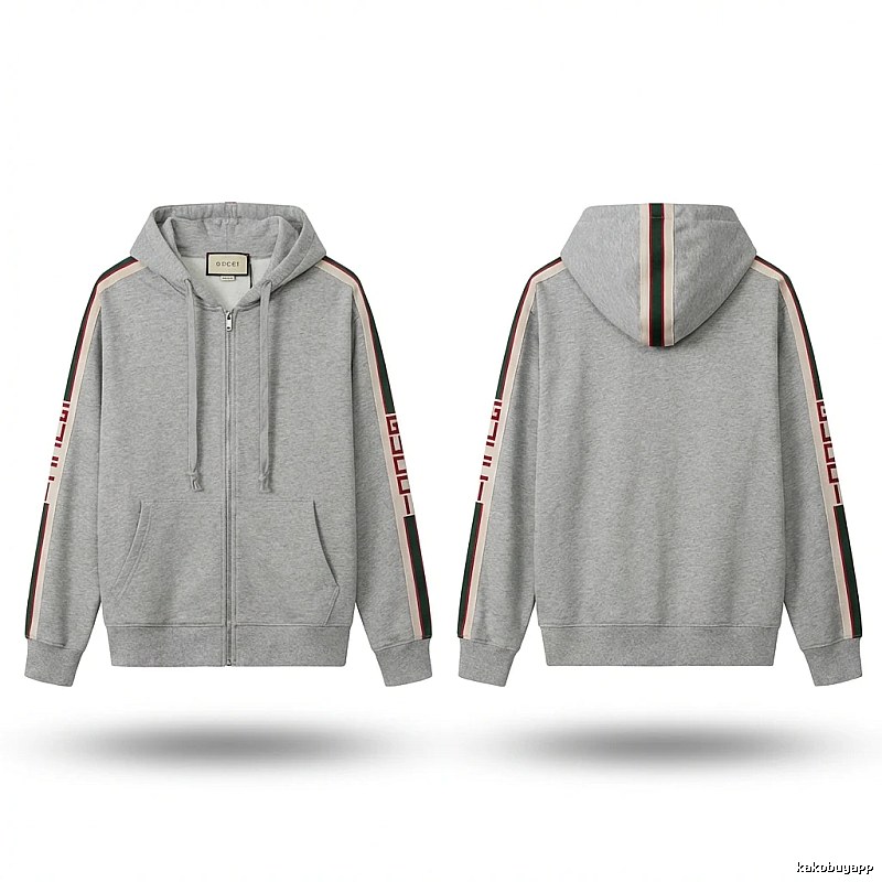 Gucci Stripe Grey Hoodie