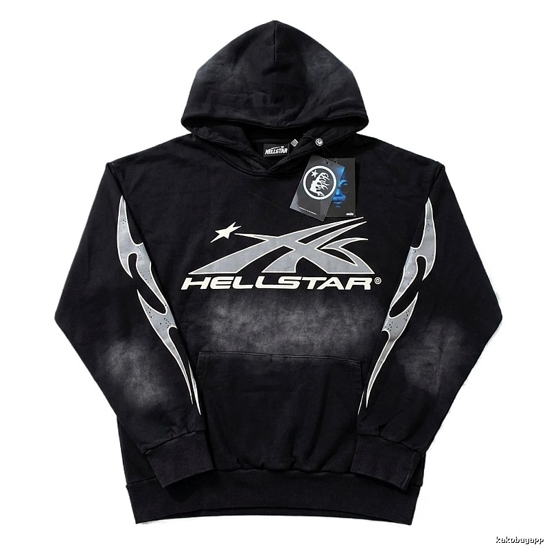 Hellstar Dark Style Black Hoodie