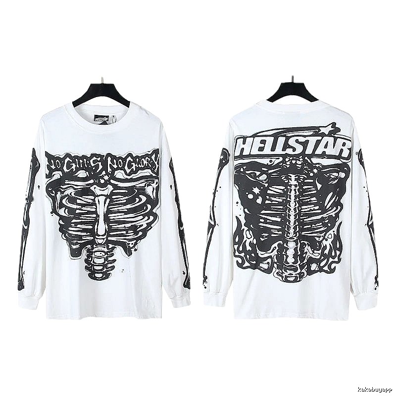Hellstar Dark Style Skull White T-shirt