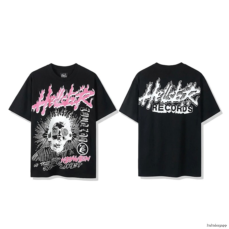 Hellstar Dark Trendy Cool Black T-shirt
