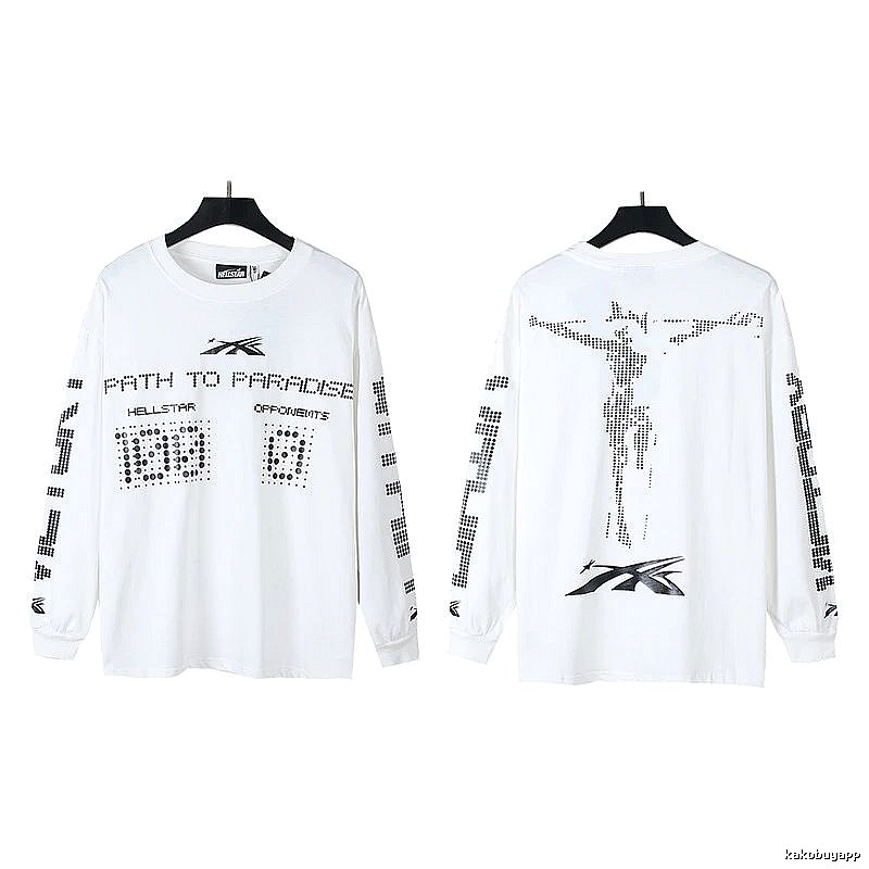 Hellstar religious style white T-shirt