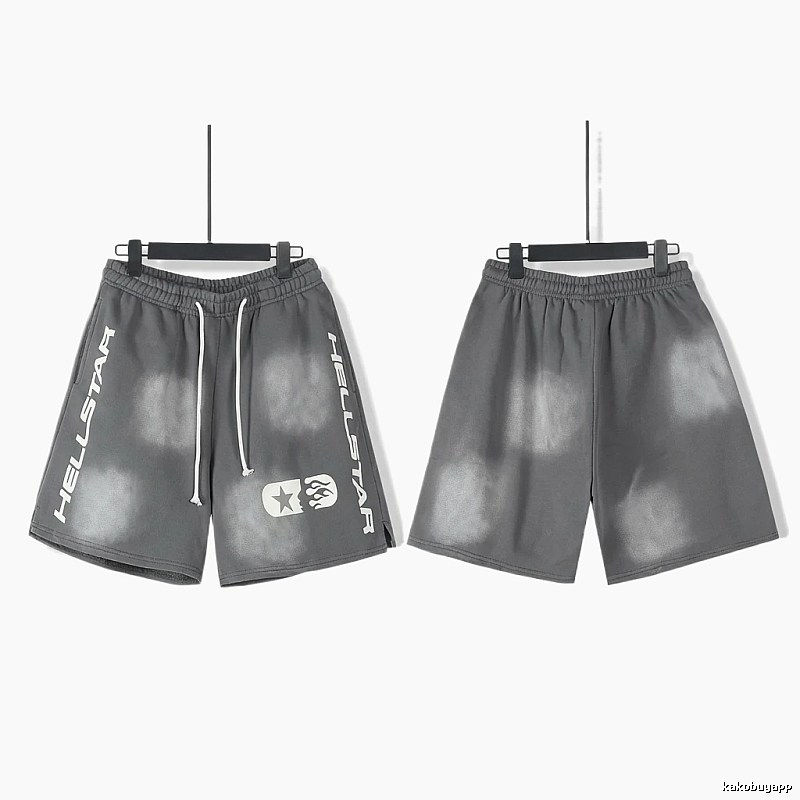 Hellstar Tie - Dye Style Grey Shorts