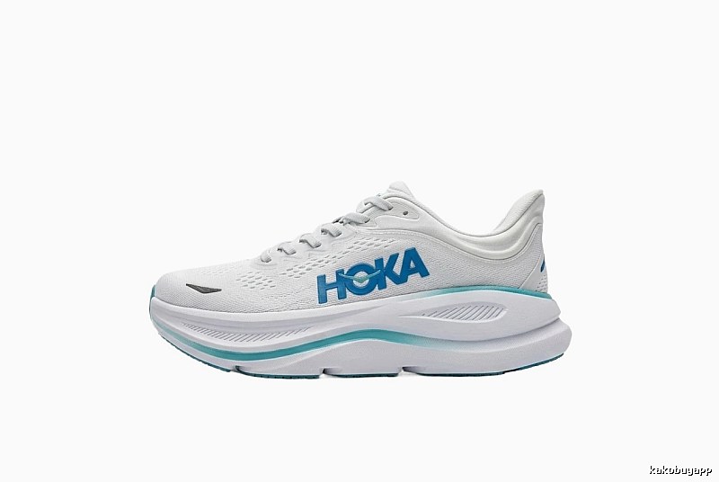 HOKA trendy brand white sports shoes