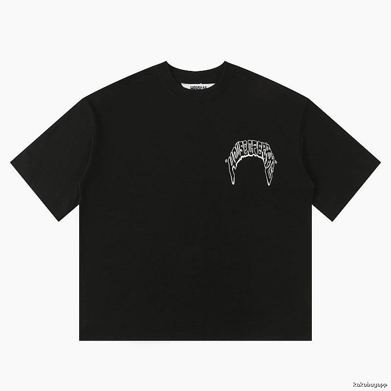 House of Errors Street Style Black T-shirt