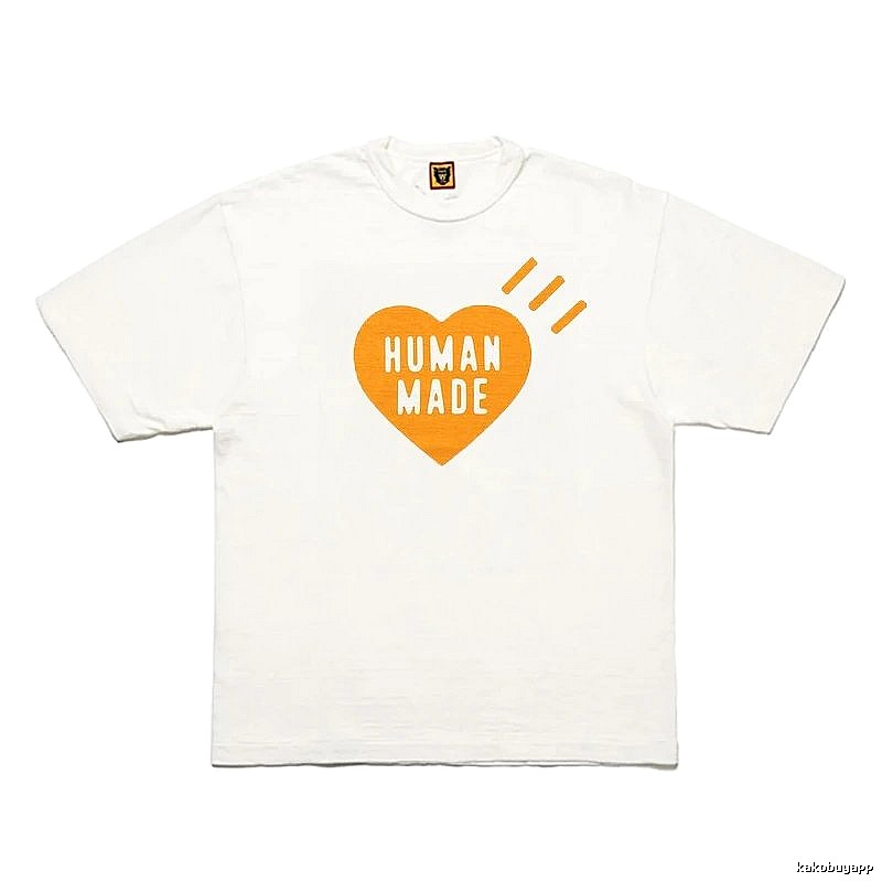 Human Made Compact Heart logo T-shirt Black Green Human for Smart Casual Looks