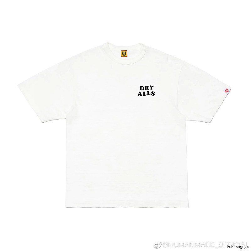 HUMAN MADE EDRYALLS Japanese Streetwear White Short Sleeve T-Shirt