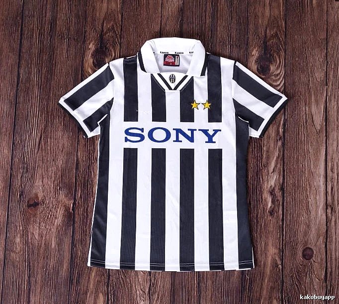 Inter Milan Patterned Brehme #3 soccer jersey Blue Black Striped with Signature Styling