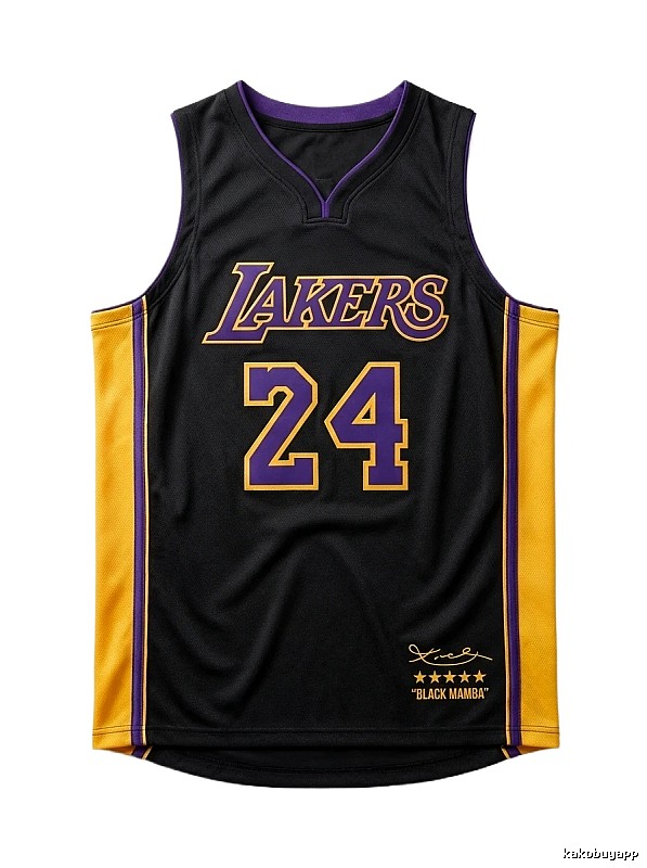 Kobe Lakers retro-style jerseys