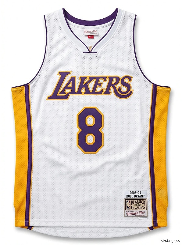 Kobe Lakers retro-style jerseys