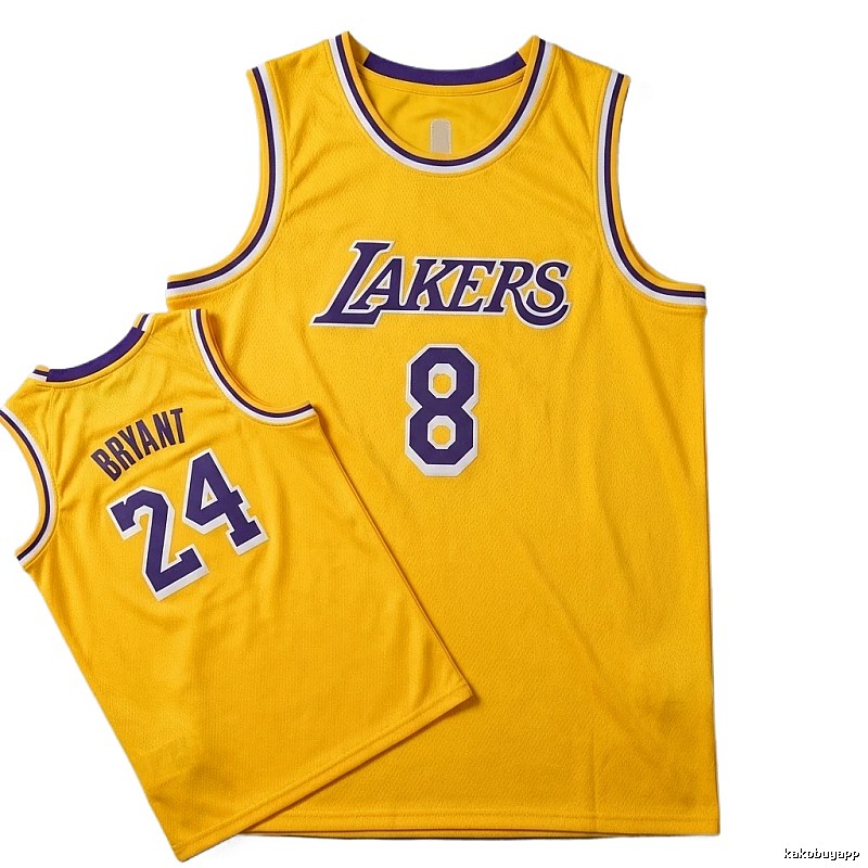 Kobe Lakers retro yellow jersey