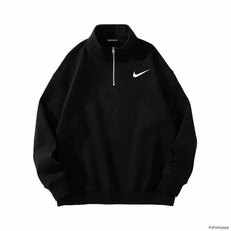 Lacoste Premium Style Quarter-zip sweatshirt Black Quarter Zip for Resort Outfits
