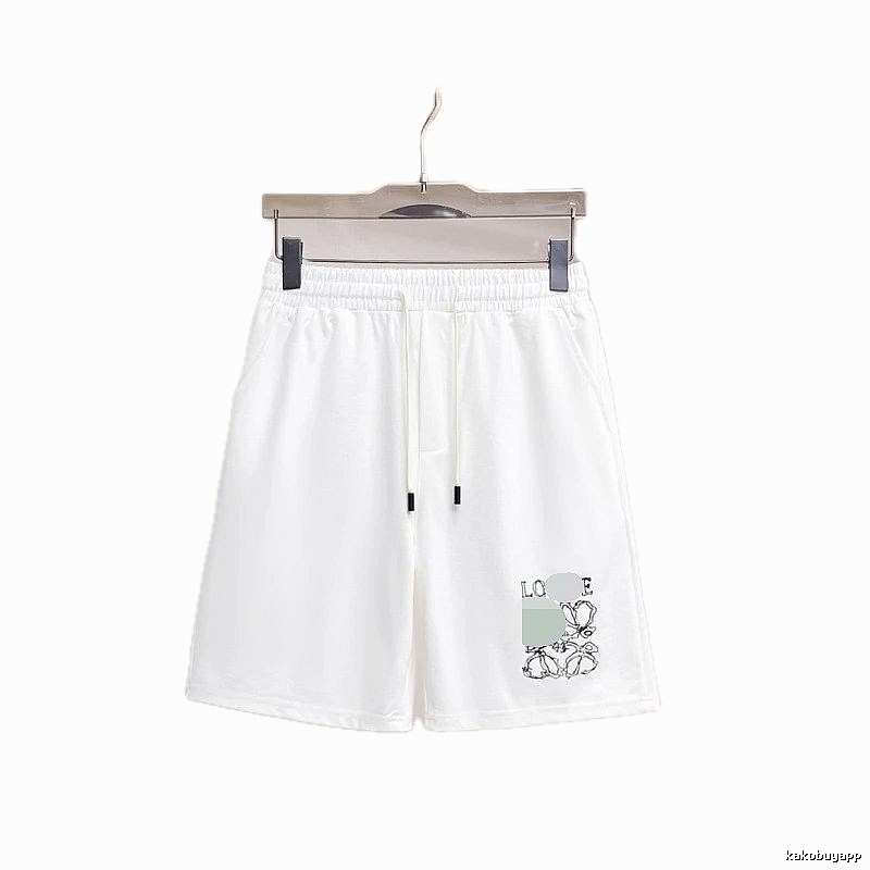 LOEWE Floral Casual White Shorts