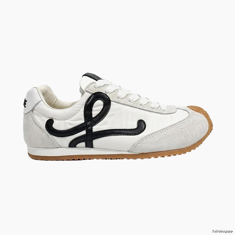 LOEWE logo casual white shoes