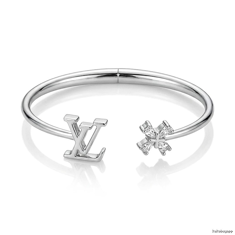 Louis Vuitton Silver Fashion Bracelet