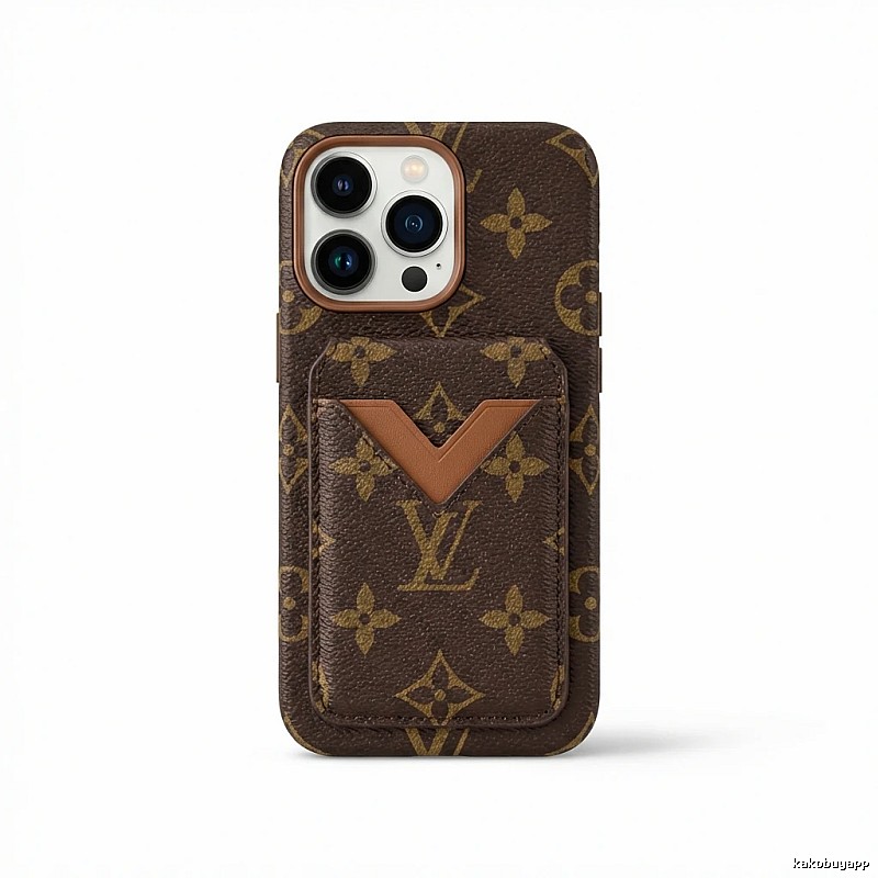LV Monogram Vintage Style iPhone Case