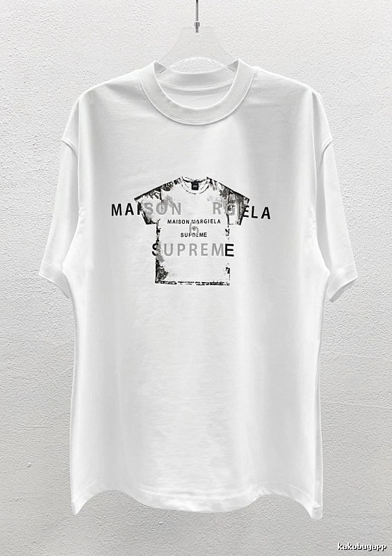Maison Margiela Co-branded Street Style White T-shirt