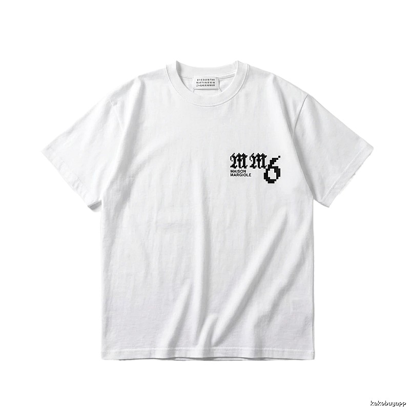 Maison Margiela simple-style white T-shirt