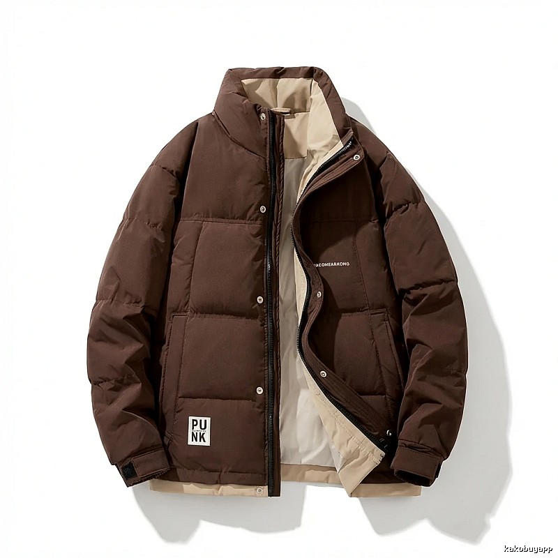 MLB Brown Casual Style Cotton-padded Jacket