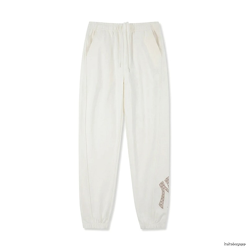 MLB casual style white sweatpants