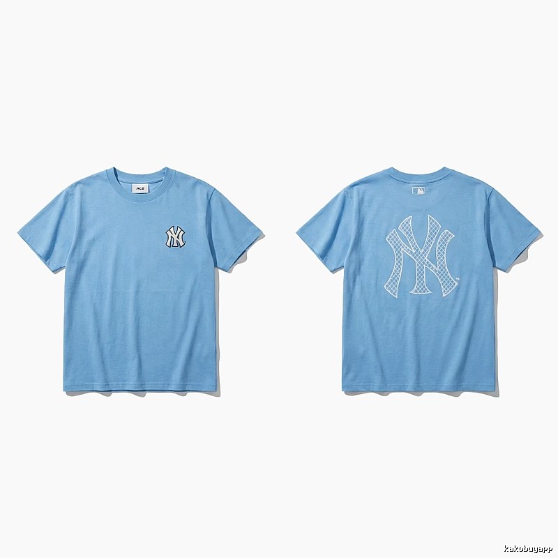 MLB Classic Simple Style Blue T-shirt