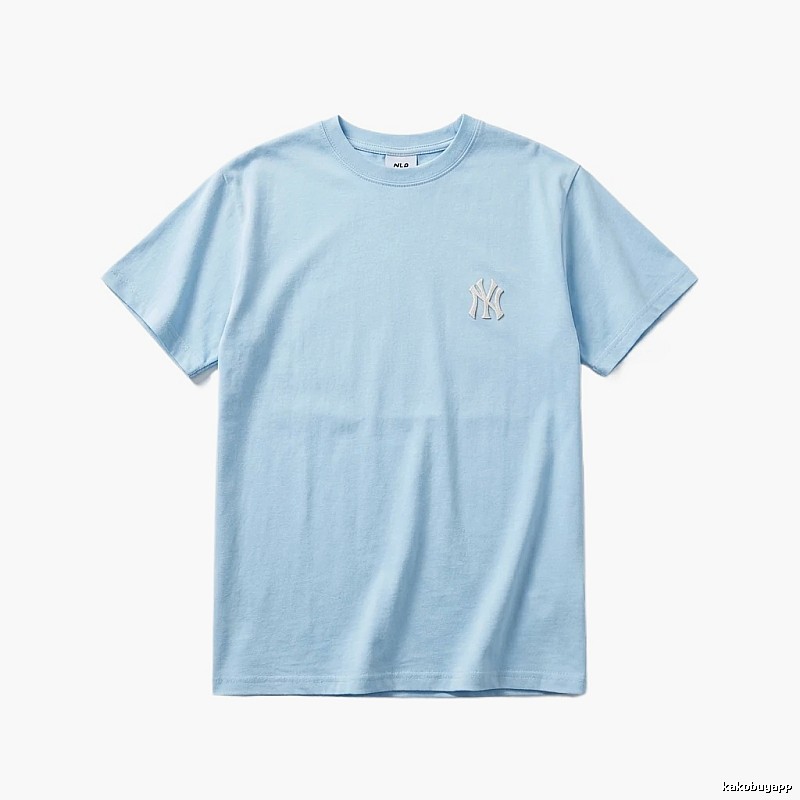 MLB Classic Simple Style Light Blue T-shirt