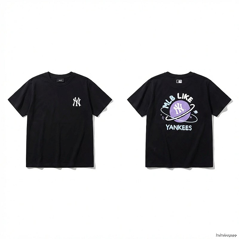 MLB Planet Style Black T-shirt